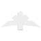 Ekena Millwork Alberta Architectural Grade PVC Gable Bracket, 48"W x 20"H x 6"D x 6"F, 10/12 Pitch GBP048X20X0606ALB00 - alternate 3